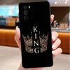 Phone Case For Motorola Edge 50 40 Pro 60 50 40 30 Ultra Neo Fusion Moto G85 G72 G53 G54 G84 G13 G32 King Queen Crown