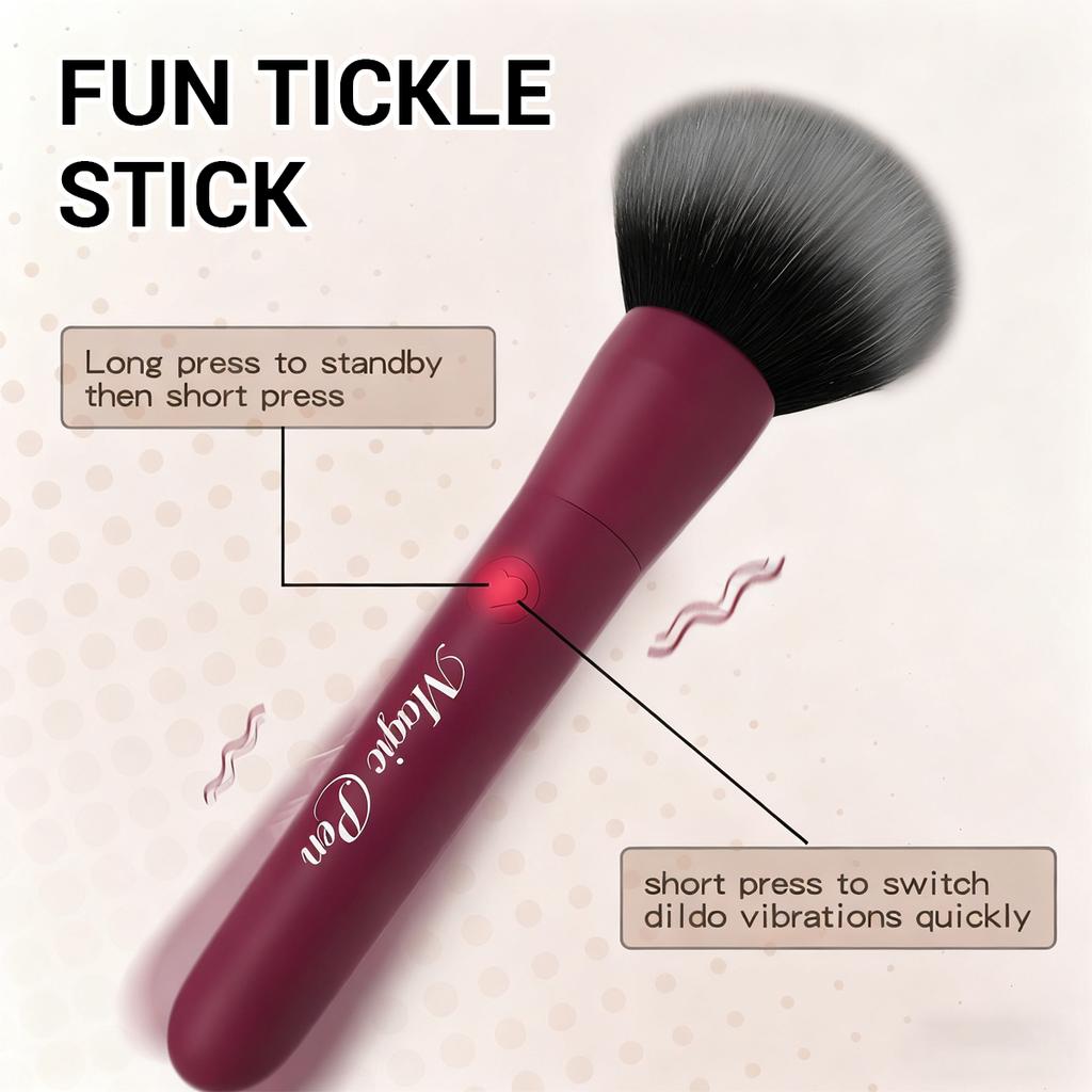 YAFEI Makeup Brush Vibrator for Women Clit Vagina Stimulator Dildo Wand Bullet Vibrator Female Masturbation Massager Sex Toys