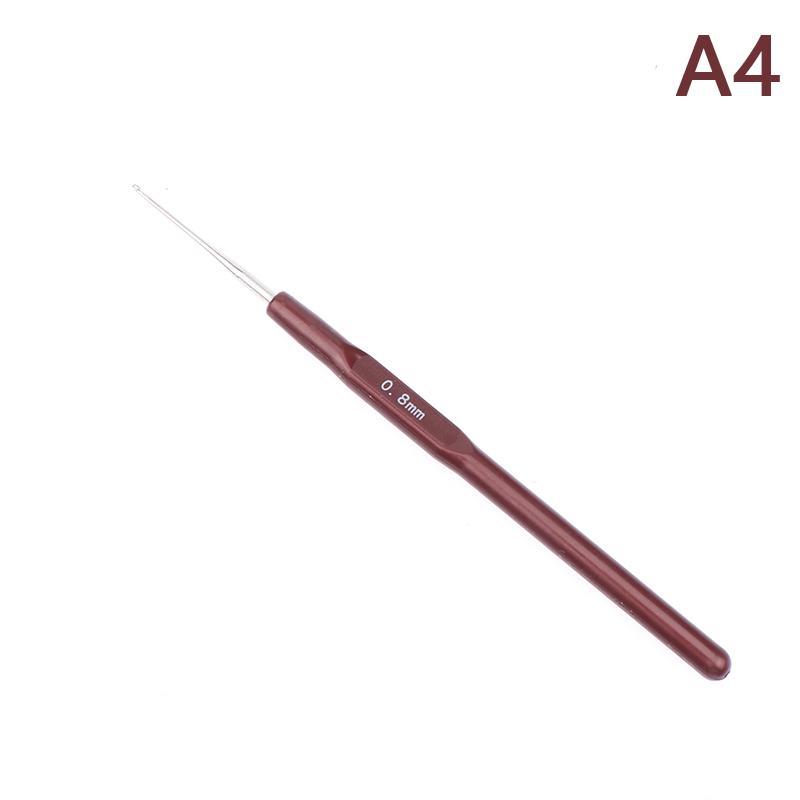 Crochet Hook 0.5-2.5MM Micro Hook Needles For Wig Making Crochet Locs Braids Weaving Needle Tools