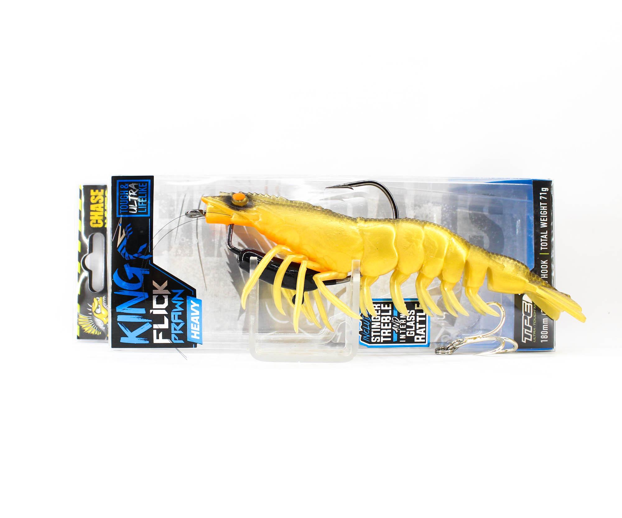 

Chasebaits Flick Prawn King Heavy 180 мм 71 грамм Тонущая приманка 10 (6253)