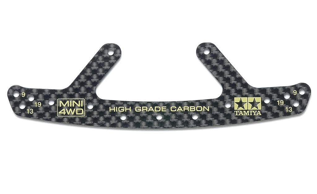 Tamiya Mini 4WD Special Edition HG Carbon Front Bumper Plate 95692 1.5mm