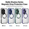Battle Shadow Series Armor Phone Case for HONOR 400 Pro Shockproof Anti‑Drop Protective Cover