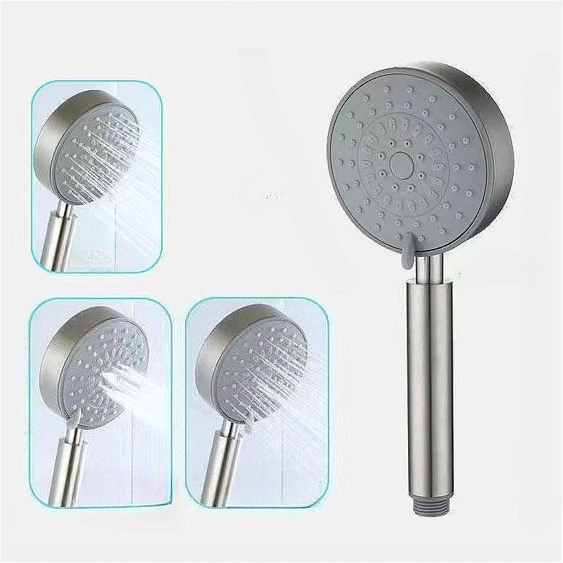 Bathroom High Pressure Handheld Shower Head 3 Modes Adjustable Water Saving Sprayer Showerhead Shower Set Home Shower Faucet Set
