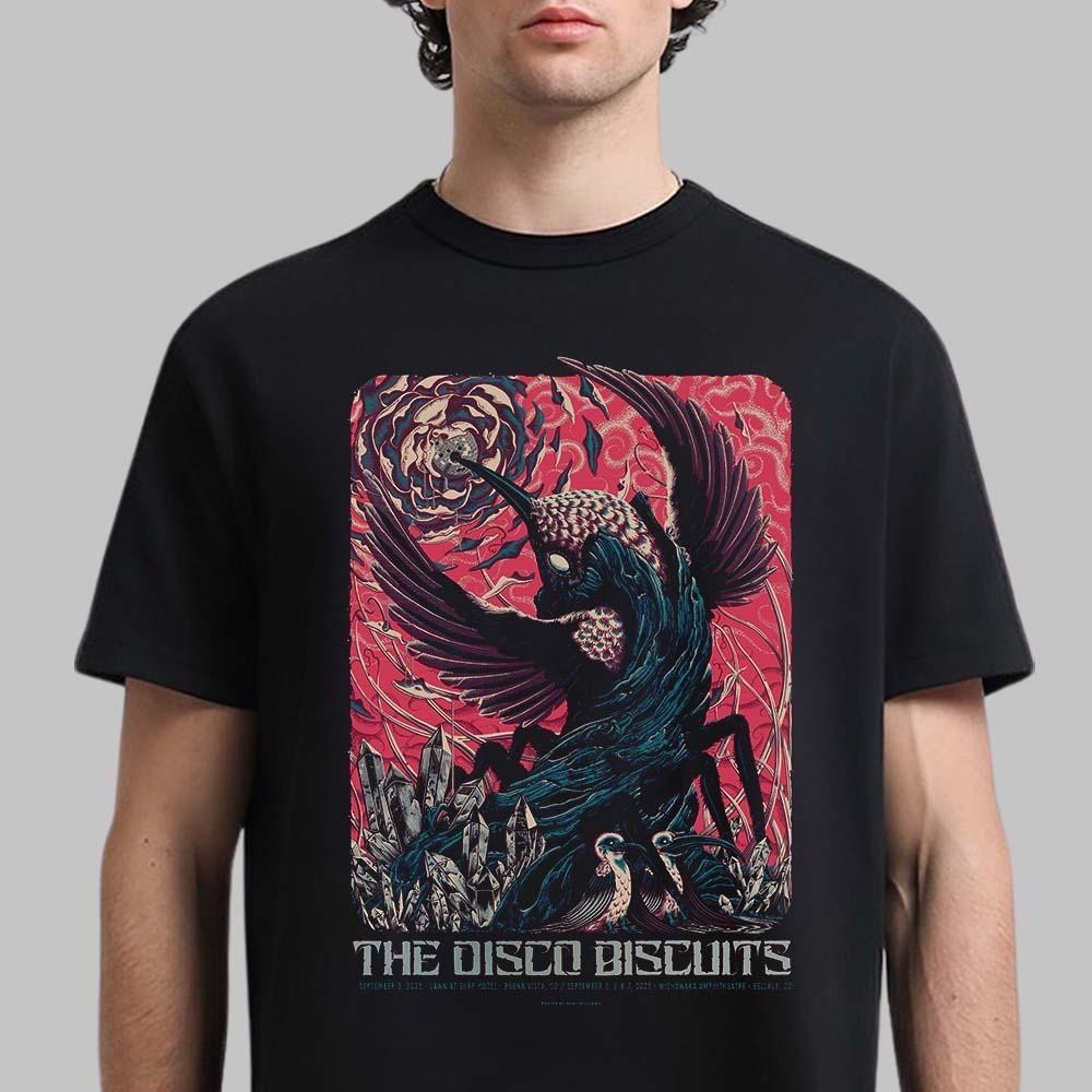 

The Disco Biscuits Colorado September 2025 Tour Concert T-Shirt 4XL