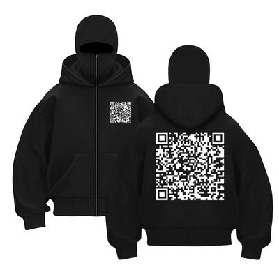 Hooded Hoodie Short Jacket Men's And Women's Double Hat Outdoor Sports Jacket