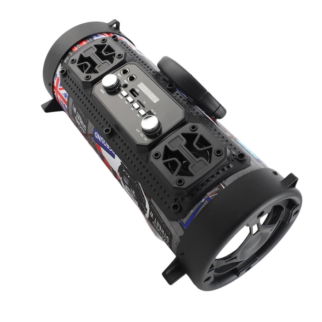 Bluetooth reproduktory Graffiti RGB bezdrátový reproduktor s hlasem, zásuvný subwoofer pro domácí párty