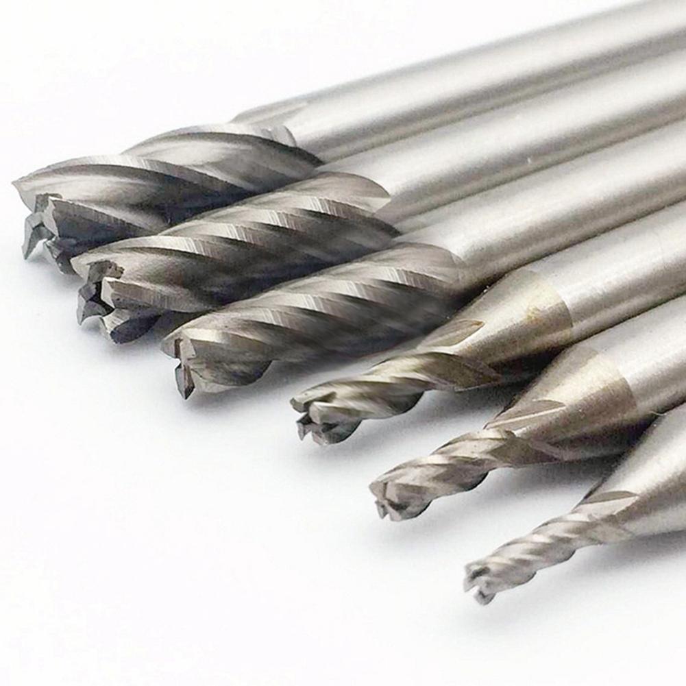 Tool End Mill 2-6mm Side milling End mills Useful Heavy duty Replacement