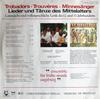 LP Record ENSEMBLE FR FRHE MUSIK AUGSBURG  Trobadors  Trouvres  Minnesnger SCGLX74033 Christophorus 1984 Germany Classical Used