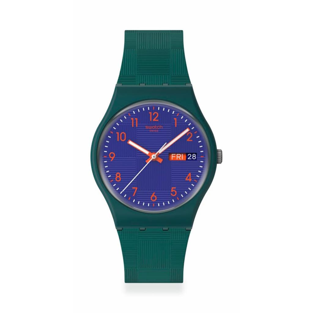 Swatch Pattern Formation Watch SO28N706 Green
