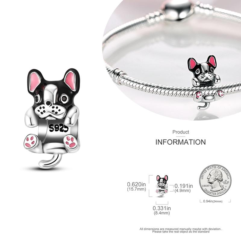 Charms Copper Beads For Women Fit Original Bracelet Animals Diy Pendants Jewelry