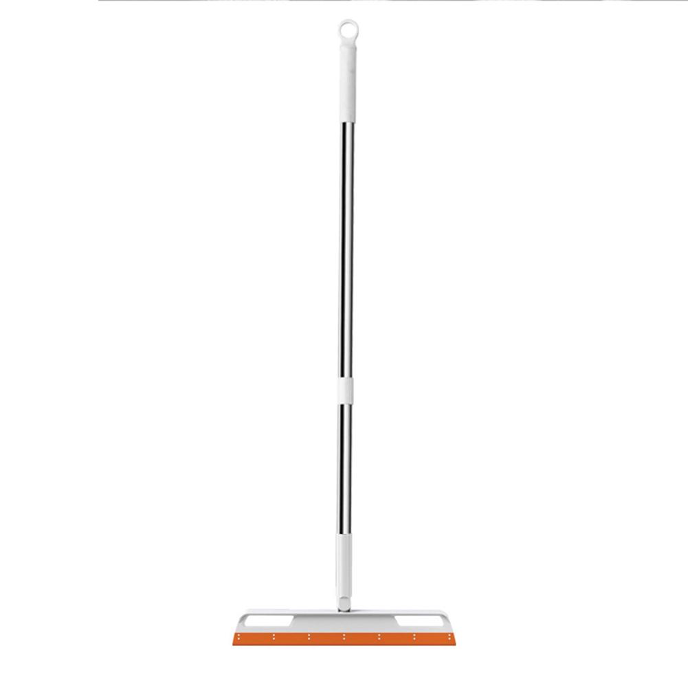 

Бытовая большая чистая головка щетки 180 ° вращающаяся силиконовая щетка для унитаза щетка для пола бытовые пылевые метлы из нержавеющей стали