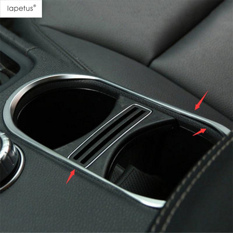 Front Central Water Cup Holder Frame Decor Cover Trim For Mercedes Benz GLA CLA 200 220 X156 2015 -  Interior Accessories