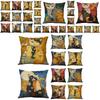 Square 177" Vintage Cats Pillow Case Cover Sofa Waist Cushion Covers Home Decor