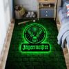 Jägermeister: Tappeto Audace Vivace Arredamento Casa Adatto a Tutte le Stagioni Cuscino per Sedia da Ufficio Arte Decorazione Stanza del Dormitorio