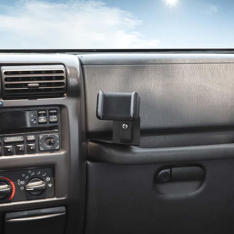 Držák interkomu do auta Držák klipu na mobilní telefon Stojan Vhodný pro Jeep Wrangler TJ 1997-2006 Příslušenství interiéru auta