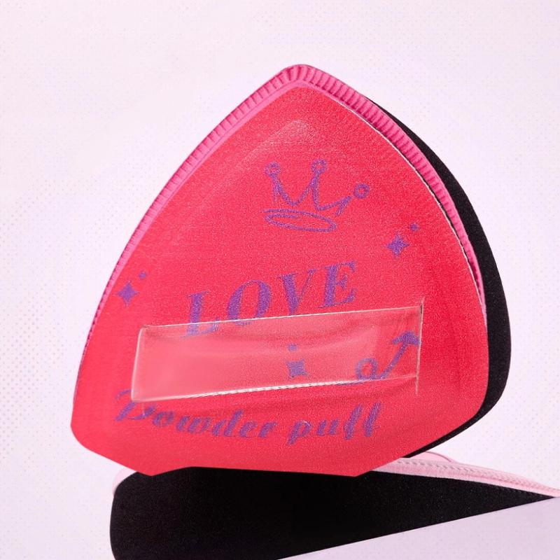 Multi-Use Makeup Ultra-Thin Brush Foundation Brush Triangle Powder Soft Puff Flat Head Beauty Tool Perfect For Face Contouring