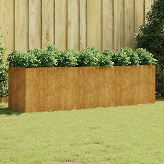 VidaXL Jardinière, Flower Box, Plant Pot, Raised Bed, Garden Decoration Patio Terrace Outdoor, 280x80x80 Cm 824540