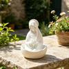 Resin Art Ornament, Decorative Table Decoration with Fine Carving, Intricate Design Ornament for Living Room Bedroom Office Home Garden Balcony