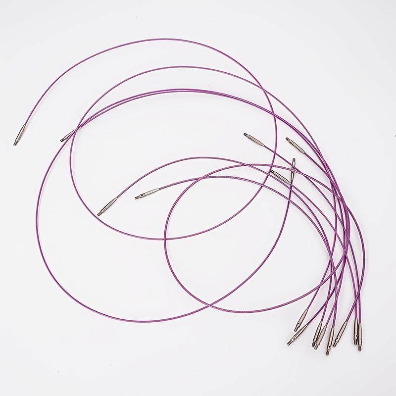 1PC Stainless Steel Disassembly Accessory Rope Rotating Needle Weaving Tool DIY Nylon Detachable Circular Needle Multi-functional