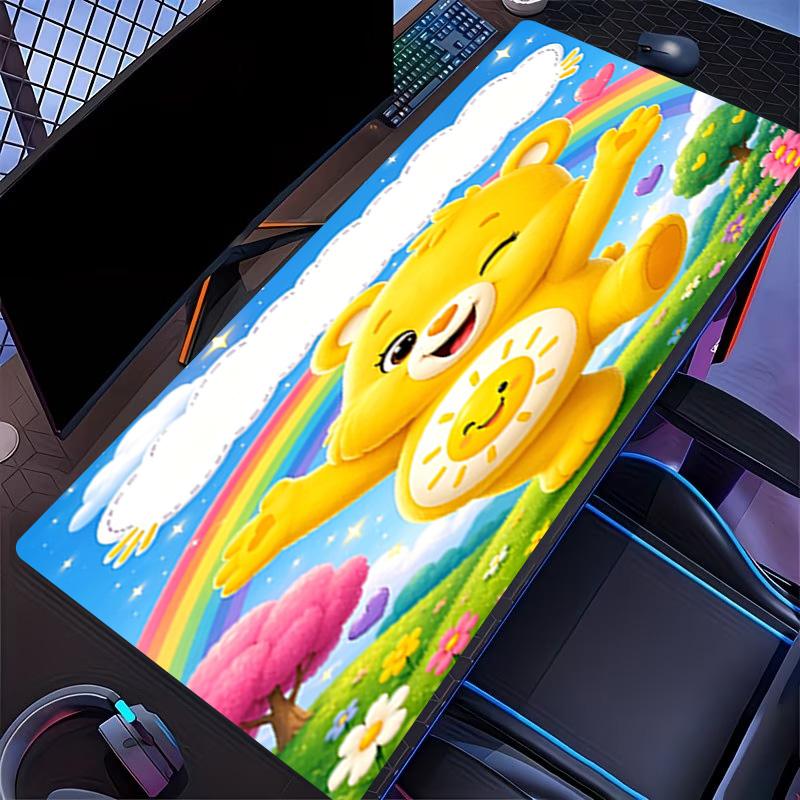 Care Bears Print Mouse Pad, for Keyboard Pad Laptop PC Mat for Office Home Use, Desk Decor, Perfect Birthday Gift for Gamers