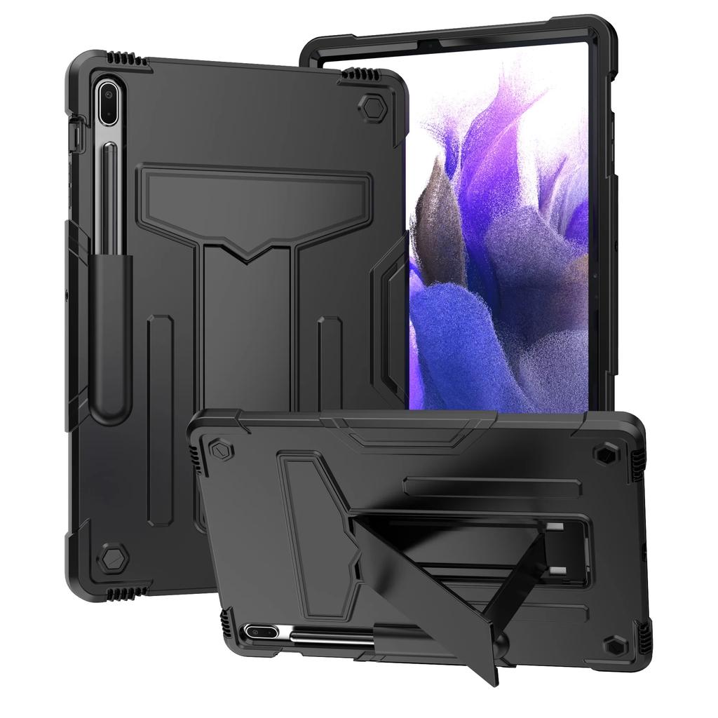 For Samsung Galaxy Tab Case S10 S9 S8 S7 Plus FE S6 Lite A7 A8 Cover Stand Bracket Kickstand Hard Shockproof Tablet Cases