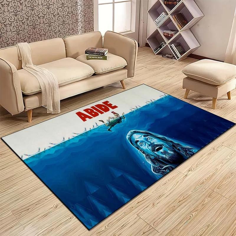 

The Big L-Lebowski Pattern Carpet Kitchen MatEntrance Doormat Bedroom Floor Decoration Living Room Carpet Bathroom Anti-slip Rug 40x60cm (16x24in)