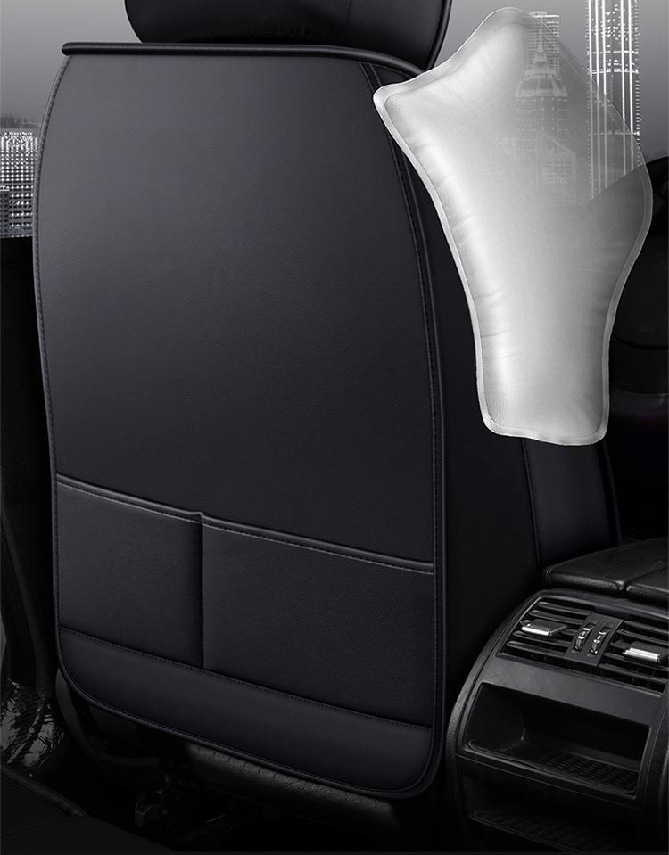 Five-Seater Universal Genuine Leather Car Seat Cushion