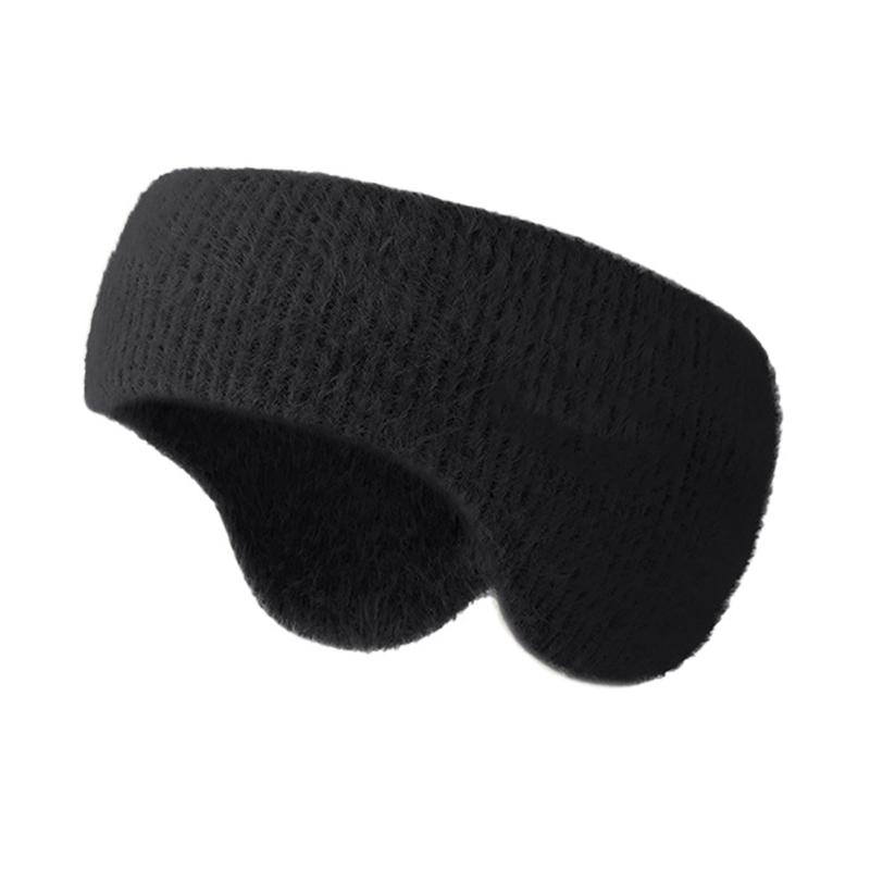 Weiches und warmes Stirnband Plüsch-Ohrenwärmer für Winter-Outdoor-Aktivitäten Halten Sie warm bei kaltem Wetter für Halloween