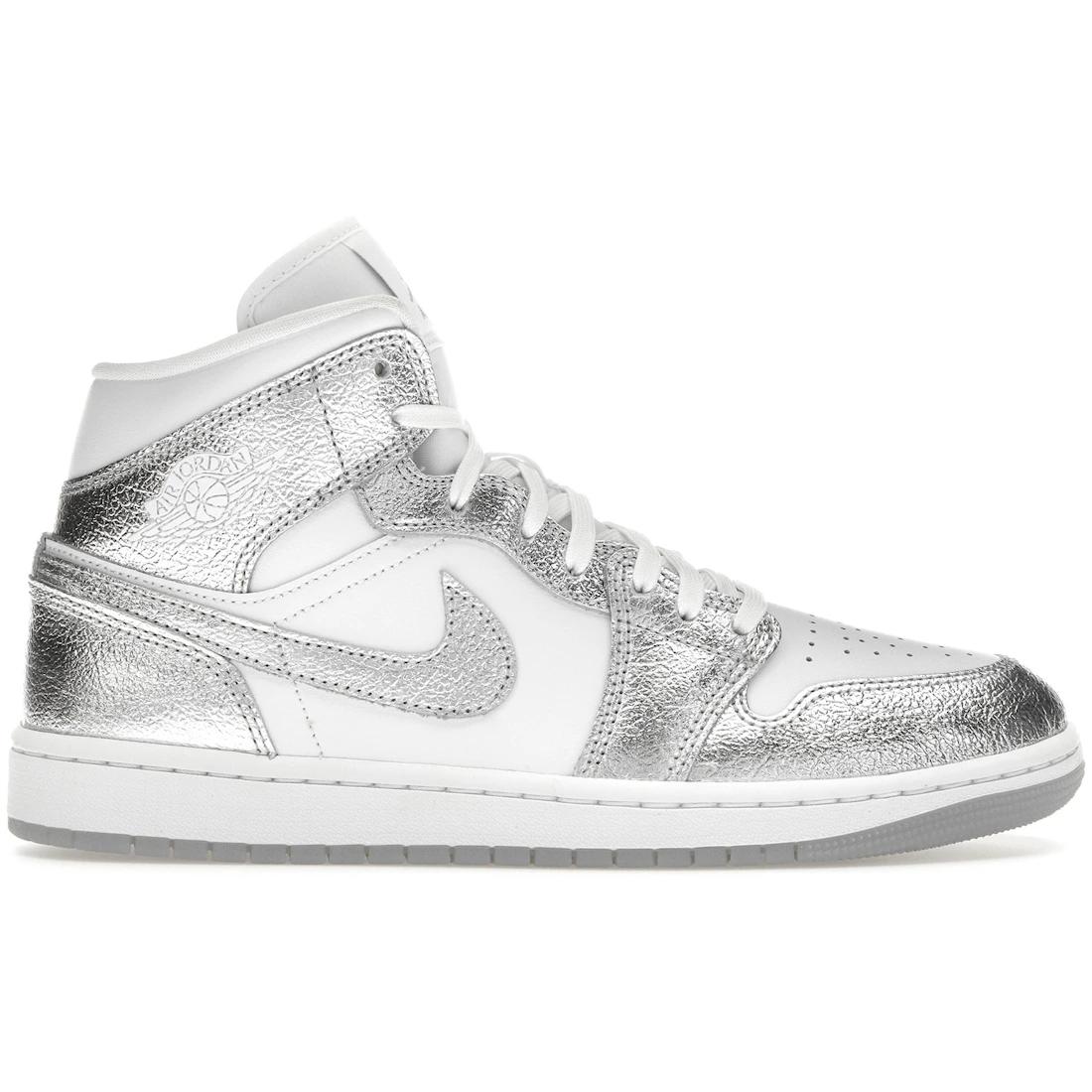 

Sneaker Jordan 1 Mid SE Metallic Silver (Women s)(FN5031-100)