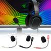 Detachable Game Headset Mic Flexible 3.5mm Gaming Microphone Boom Noise Canceling Universal Game Mic for Razer Barracuda X