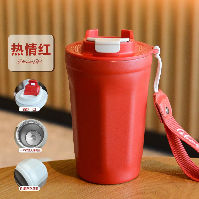 Double-wall Stainless Steel Water Bottle with Insulation for Car 300-600ml