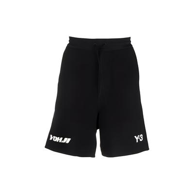 FW22 Letter Logo Trykk Rette Ben Shorts Herre shorts Svart IB8612