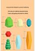 Kids' Nordic-Style Colorful Wooden Stacking Stones: Educational and Interactive Parent-Child Indoor Toy