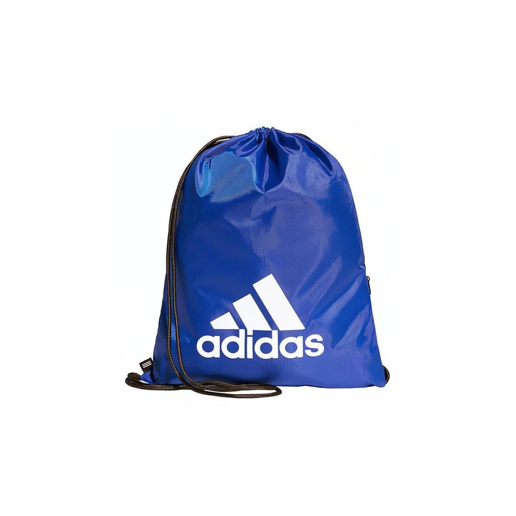 adidas Drawstring Storage Bag Polyester Beach Backpack Unisex Backpack Blue DU2008
