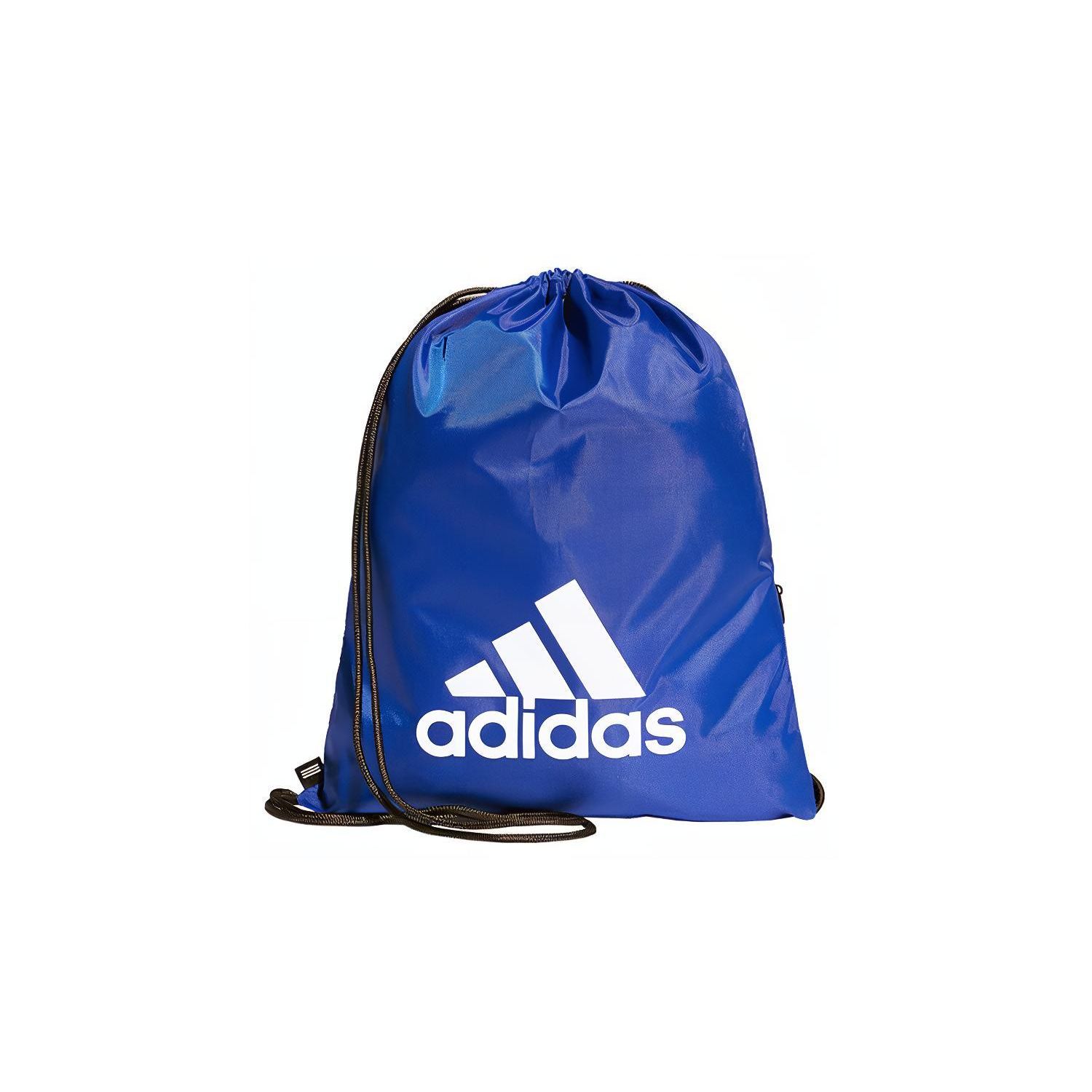 Adidas Drawstring Storage Bag Polyester Beach Backpack Unisex Backpack Blue DU2008 Blue