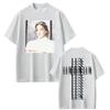 2026 Singer Rosalía LUX Album Touur Graprhic Tshirt Unisexs Women Oversized Short Sleeve Loose Tshirts Aesthetic Casual Tshirts