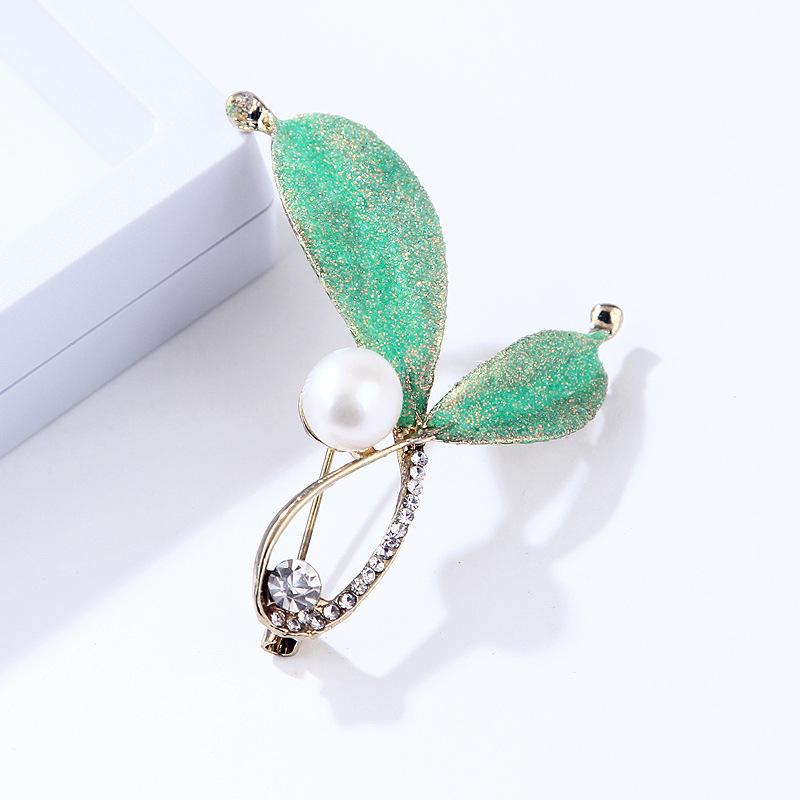 Original Flamingo Butterfly Bee Natural Freshwater Pearl Brooch Accessory Transparent Gift Box