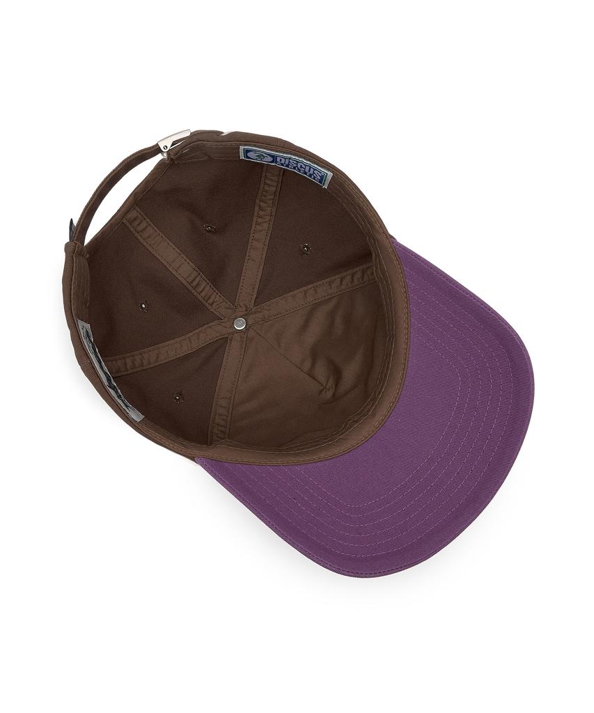 DISCUS ATHLETIC Gonzo Tv Collaboration Heel Flip 5 Panel Cap Brown