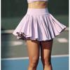 High-Waisted Tennis Skirt, Women's Sports Pants Skirt, Accordion Pleated, Anti-Exposure, Quick-Dry, Running, Fitness, Half-Length Yoga Skirt