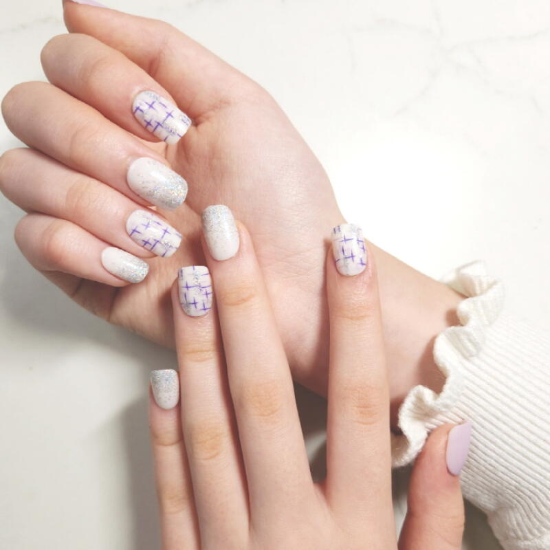 21 Types of Beauty Nail Tips, Round and Square Types (choose One)