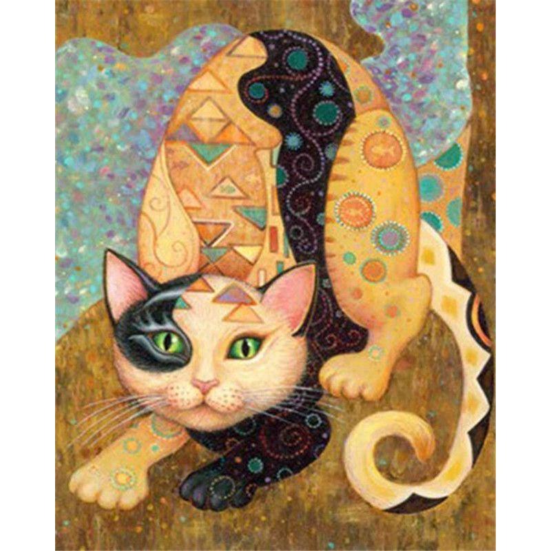 DIY Diamond Painting Animals Cross Stitch Full Round Drill Diamond Embroidery Sale Mosaic Decorations Home