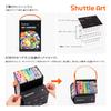 Shuttle Art Illustration Markers, 60 Colors, Beginner Set: Includes both thick and thin tip markers and a blender pen. Fine-tipped, oil-based, alcohol