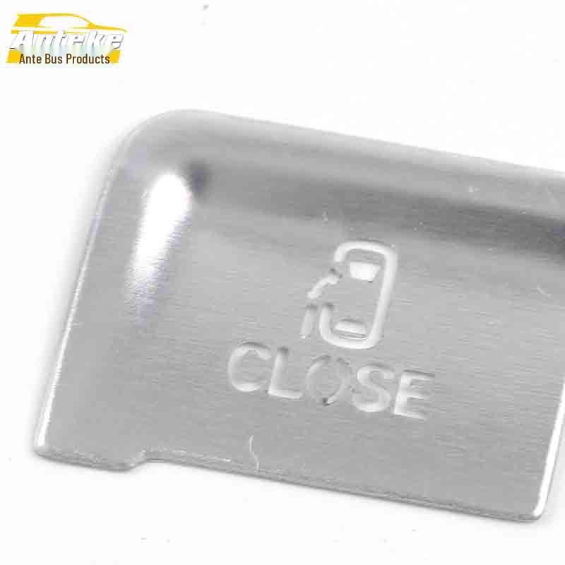 IMAX8 Aluminum Alloy Headlight Control Button Sticker for Left Center Console (Fits 21 Models)
