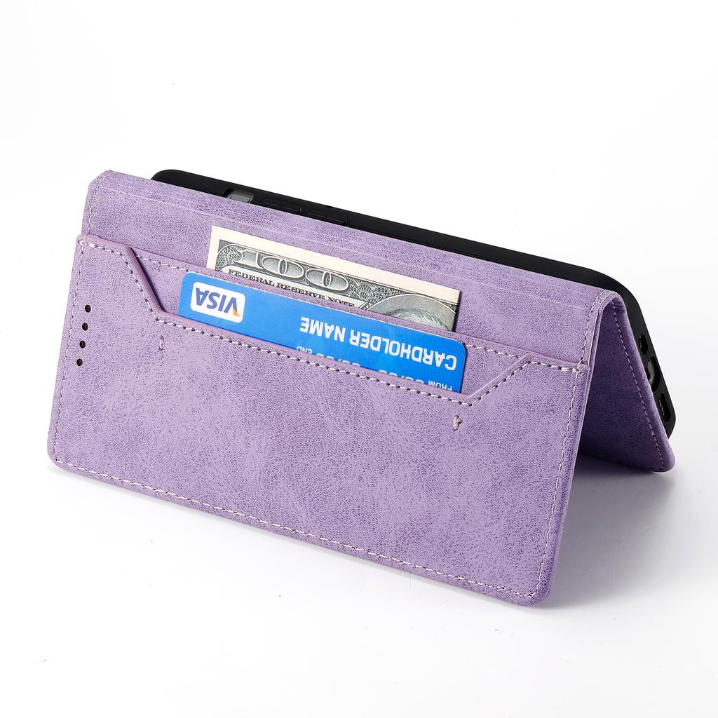DF-05 For Xiaomi Redmi Note 14 5G Wallet Case RFID Blocking PU Leather Phone Cover