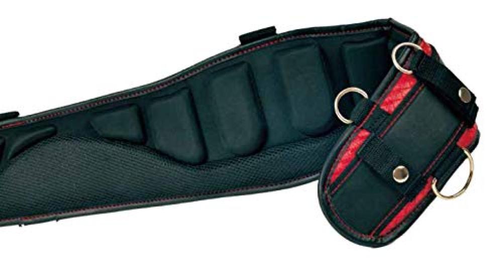 SK11 Air Fit Support Synthetic 3D Air Length Included Belt, Leather, Cushion, SFS-AIR-SDX-RD, 800mm, Red, D-Ring