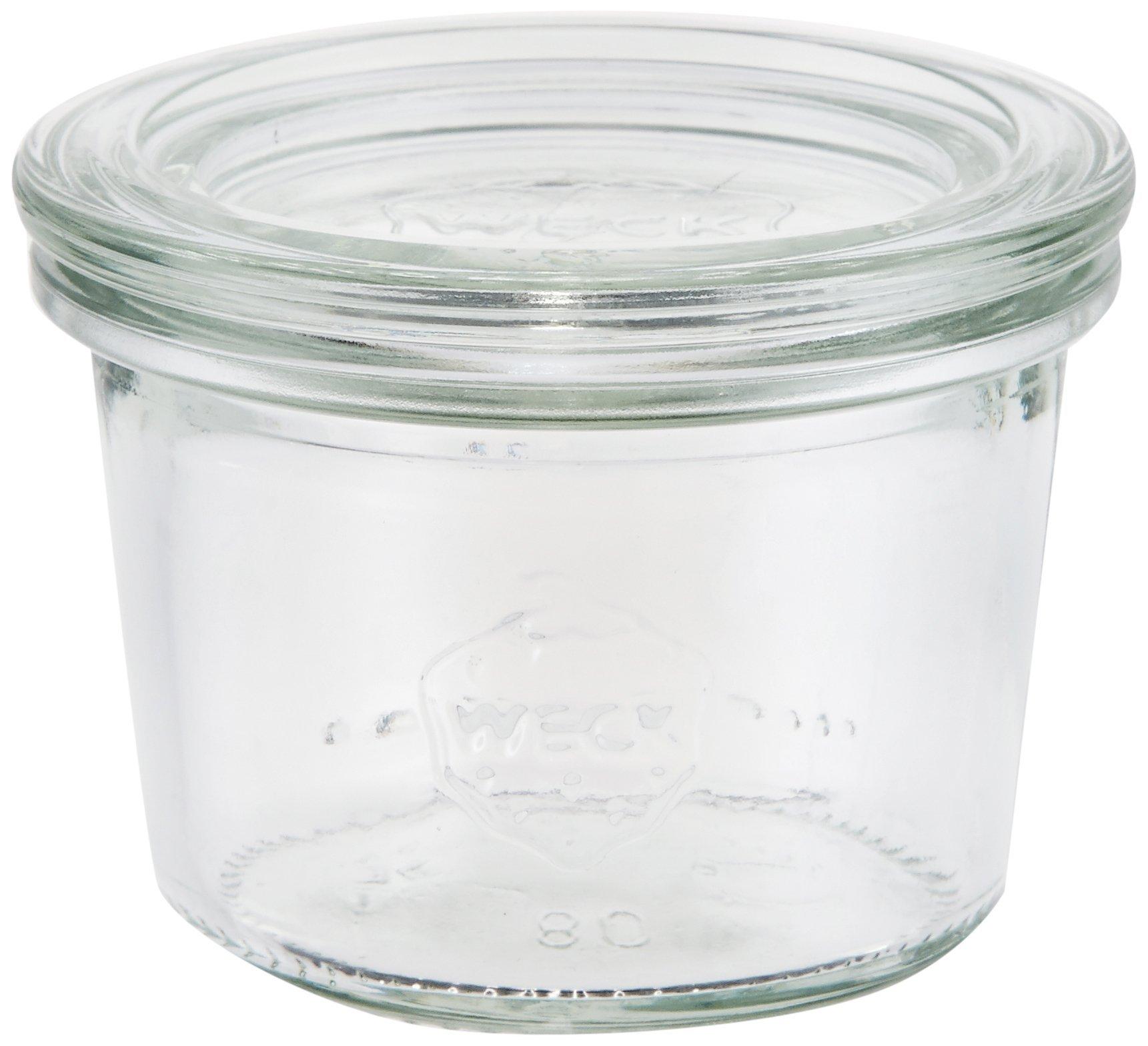Weck Mold Shape Glass Canister 80ml WE-080 4145₽