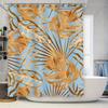 Moderne Palmenblatt Duschvorhang Wasserdicht Polyester Badezimmer Dekor Anpassbare Größe 180X274cm Kaufen Modische Palmenblatt Duschvorhang