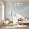 White Automatic Scent Sprayer Automatic Scent Dispenser  Bathroom Toilet Living Room Bedroom