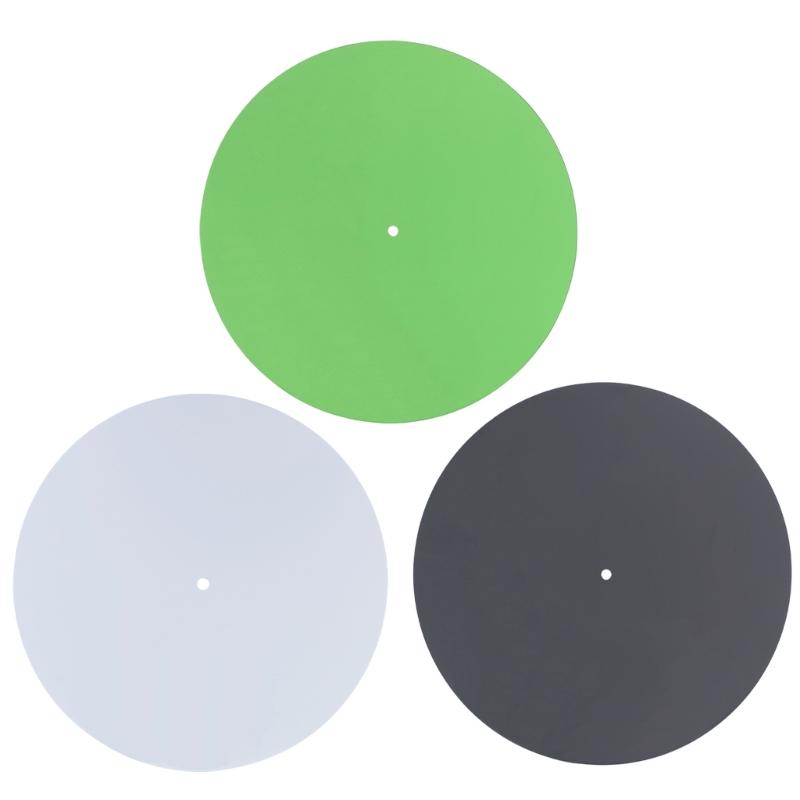 Acrylic Turntable Platter Mat Vinyls Record Pad Record Player Acrylic Record Mat for Standard 12" Turntable Platters