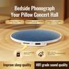 Haut-parleur d'oreiller d'aide au sommeil sans fil Bluetooth 5.4 Son surround à 360° Merveille audio domestique pour un meilleur repos